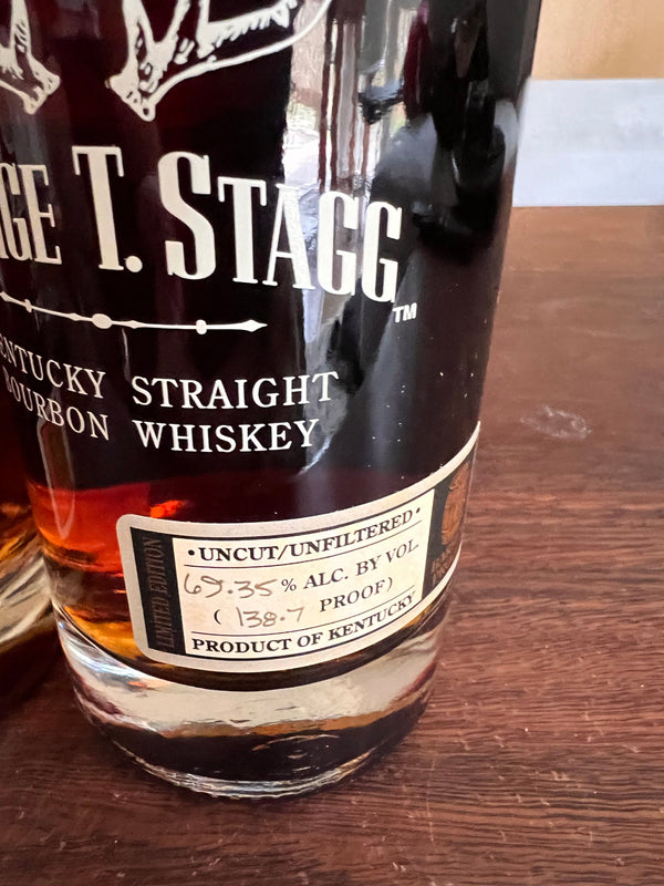 George T. Stagg Barrel Proof Release 2022 138.7 Proof (69.35%) Straight Bourbon Whiskey (750ml)