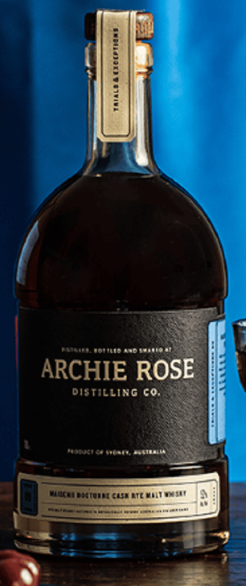 Archie Rose Maidenii Nocturne Cask Rye Malt Whisky 52% 700ml