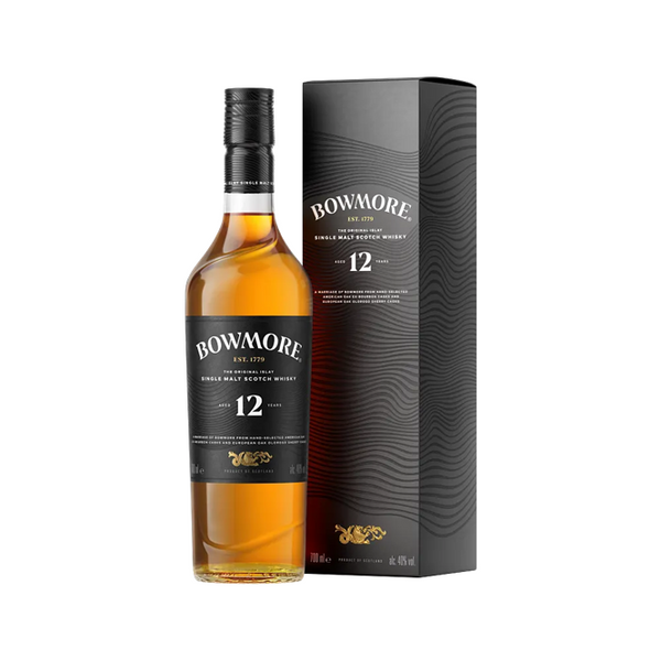 Bowmore 12 Year Old Scotch Single Malt Scotch Whisky 40% ABV 700ml