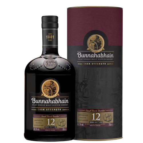 Bunnahabhain 12 Year Old Cask Strength 2023 Edition Single Malt Scotch Whisky 60.1% ABV