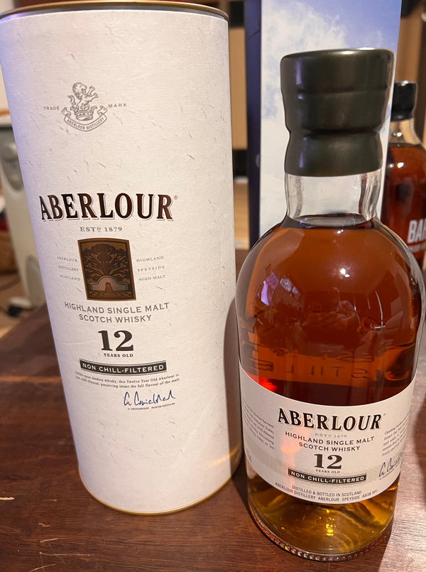 Aberlour 12 Single Malt Scotch Whisky 48% ABV 700ml - Older Bottling