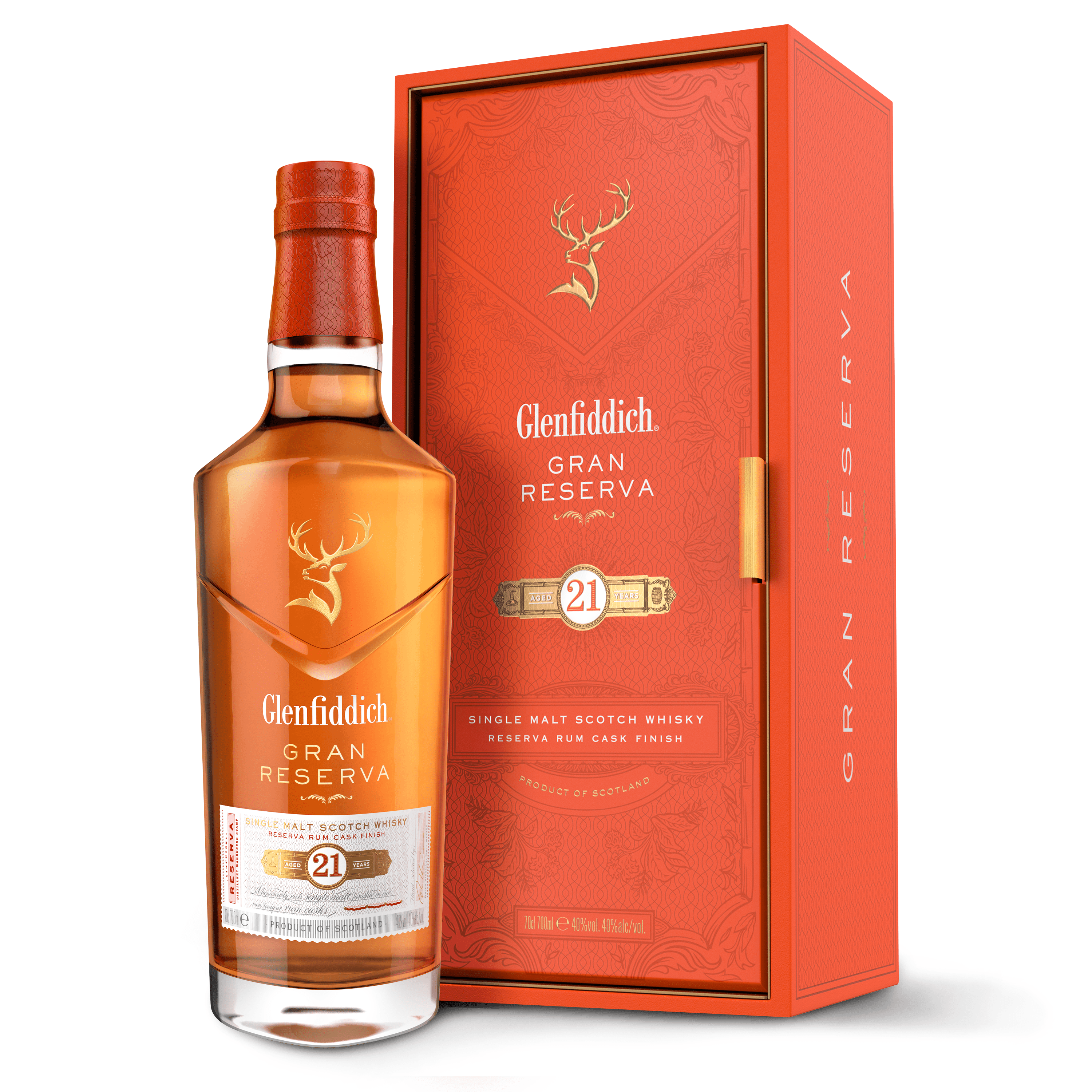Glenfiddich 21 Year Old Gran Reserva Single Malt Scotch Whisky 40% 700ml