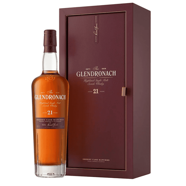 Glendronach 21 Year Old Single Malt Scotch Whisky 48% ABV 700ml - New Packaging