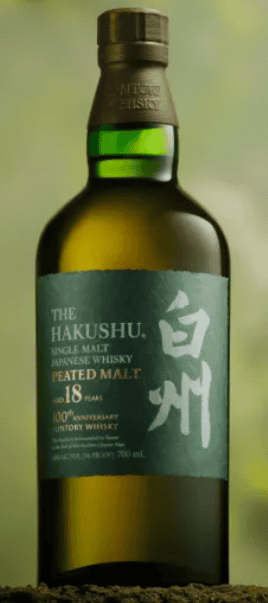 Suntory Hakushu 18yo 100th Anniversary Limited Edition Single Malt Japanese Whisky (700ml)