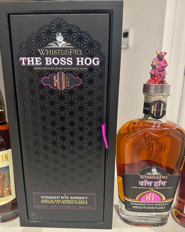 WhistlePig The Boss Hog XI The Juggernaut  Holi Edition 52.25% ABV 750ml