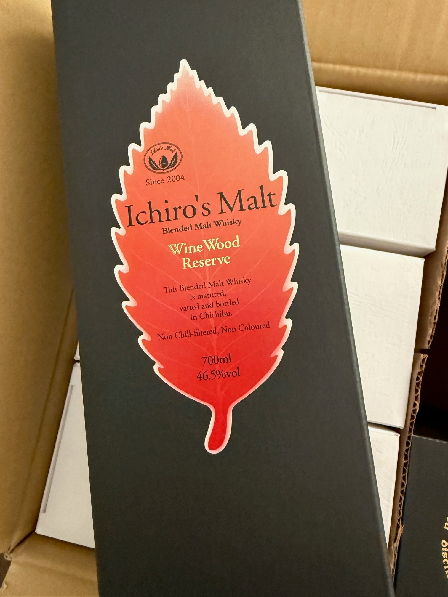 Ichiros Malt Wine Wood Reserve Japanese Pure Malt Whisky 46% ABV 700ml