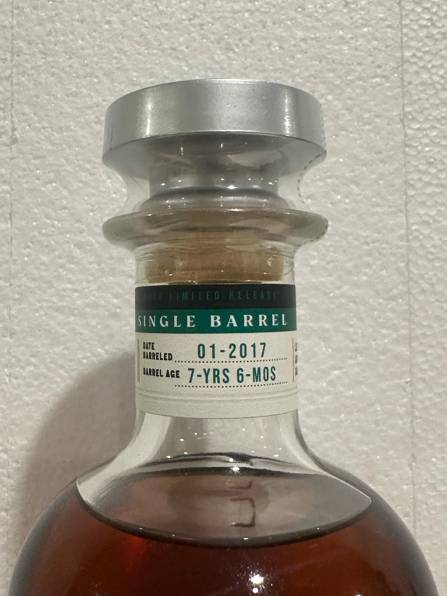 Bakers 7yo High Rye Limited Release Straight Bourbon Whiskey 53.5% ABV 750ml