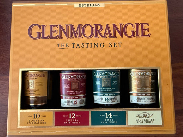 Glenmorangie The Tasting Set - 4 x 100ml Bottles