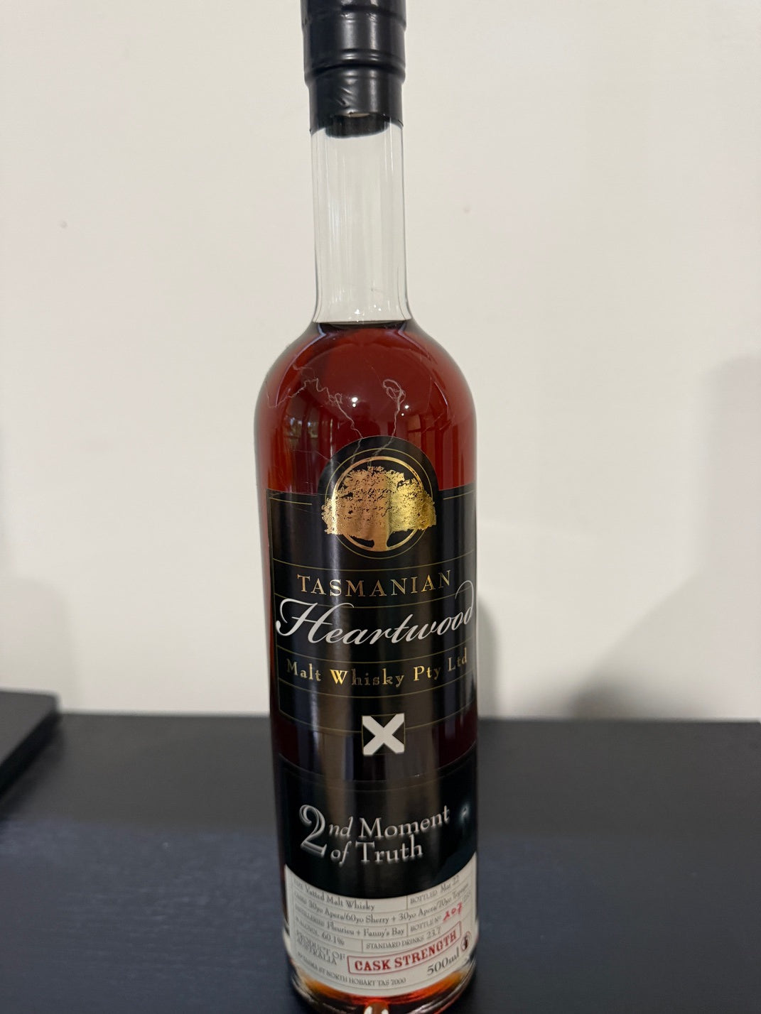 Heartwood 2nd Moment of Truth Cask Strength Vatted Malt Whisky 60.1% ABV 500ml