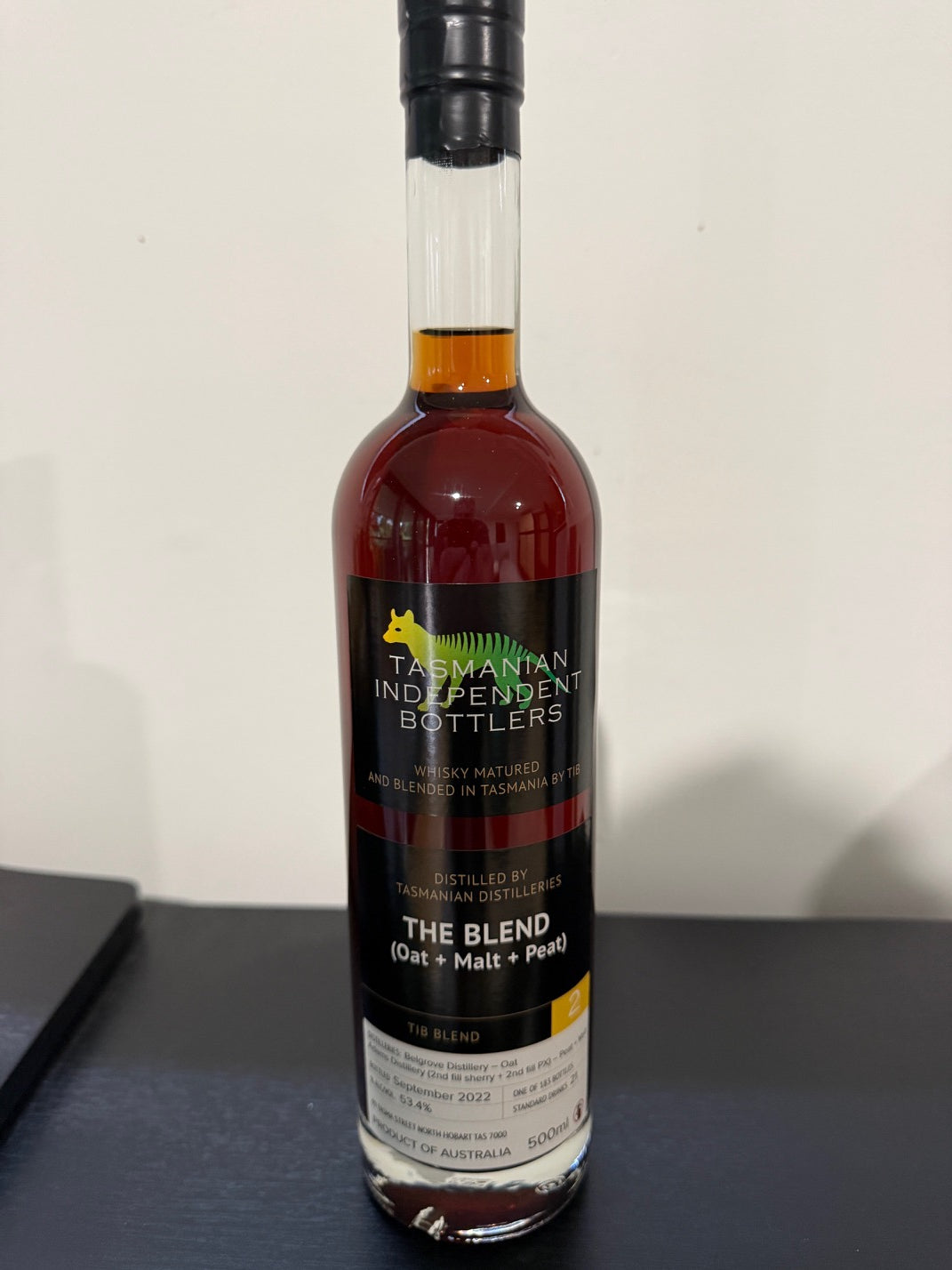 Heartwood Fed By The Fuels of Malcontent & Disillusionment Cask Strength Single Malt Whisky 58.5% ABV 500ml