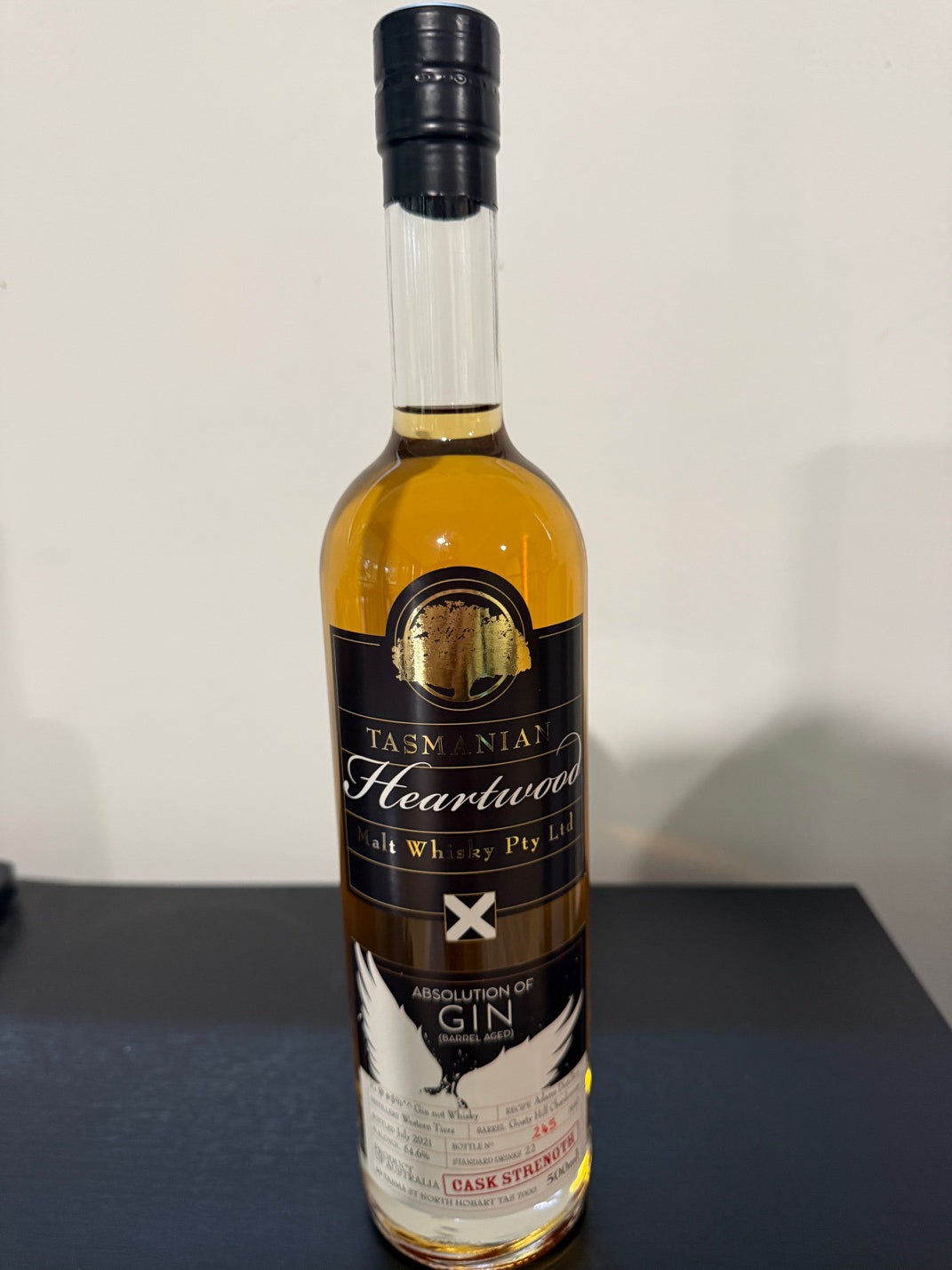Heartwood Absolution of Gin Cask Strength Gin 54.6% ABV 500ml