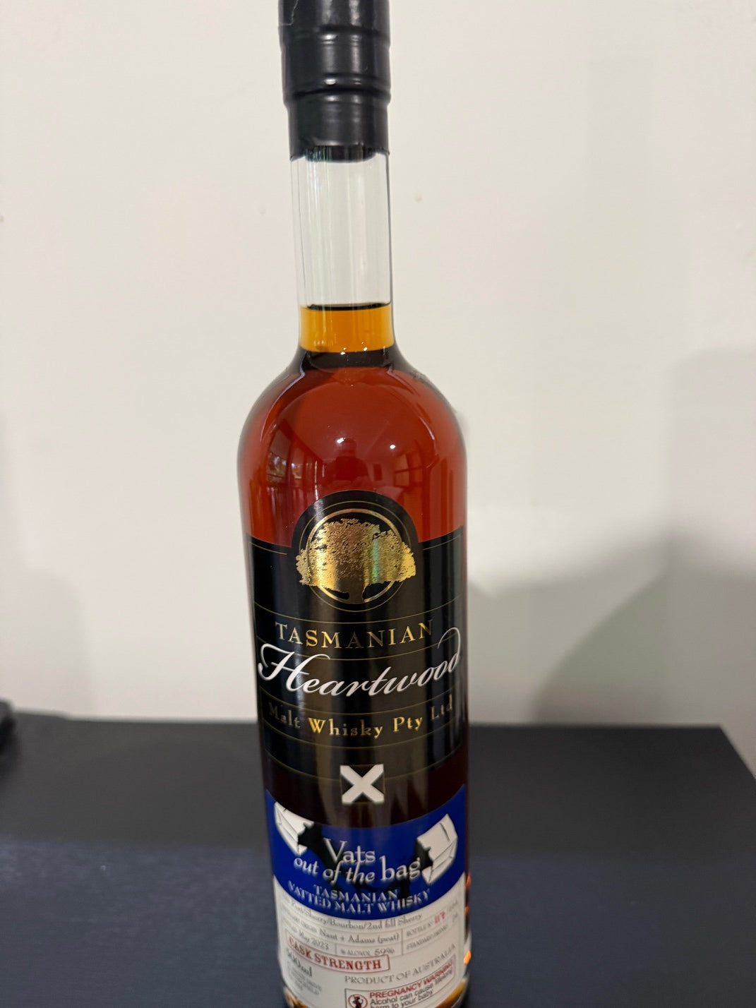 Heartwood Vats Out Of The Bag Cask Strength Vatted Malt Whisky 59% ABV 500ml