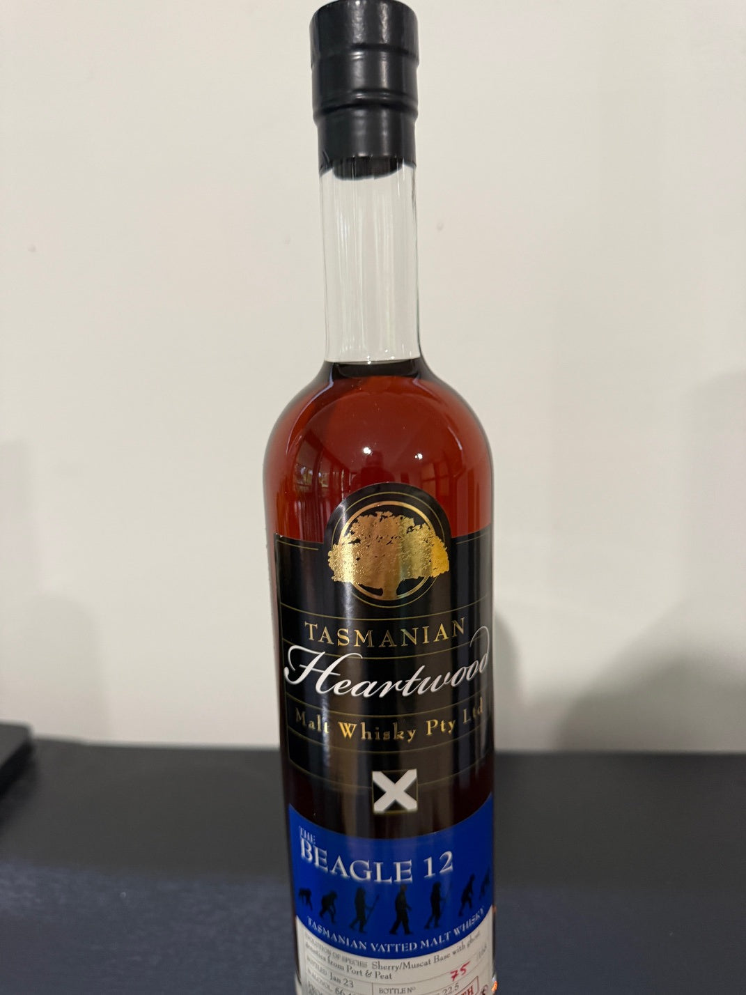 Heartwood Beagle 12 Cask Strength Vatted Malt Whisky 56.4% ABV 500ml