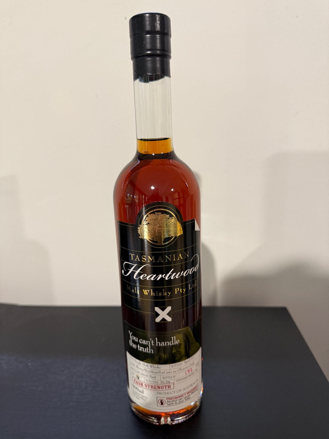 Heartwood You Can't Handle The Truth Cask Strength Vatted Malt Whisky 59.2% ABV 500ml