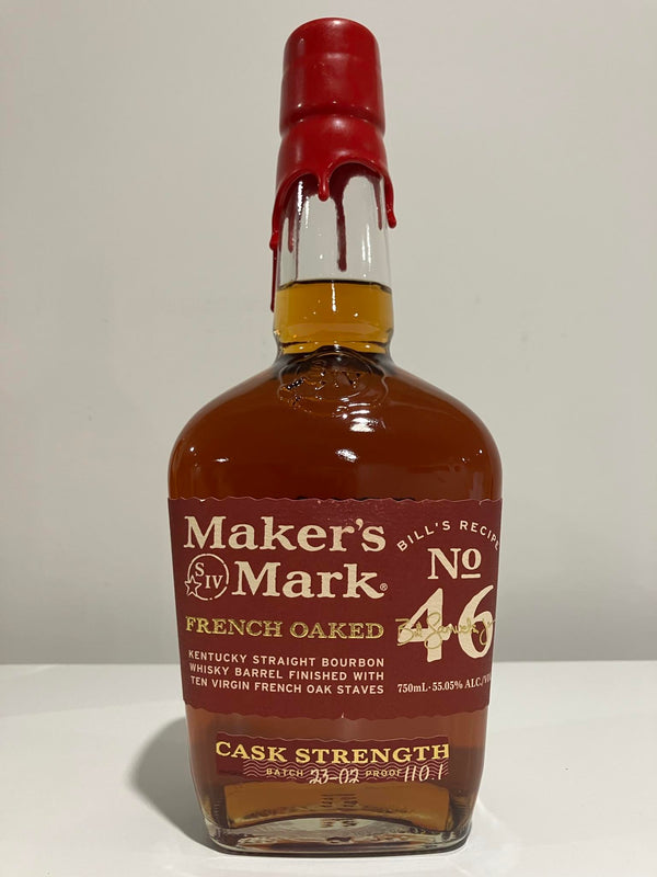 Makers Mark 46 French Oaked Cask Strength  55.05% ABV 750ml