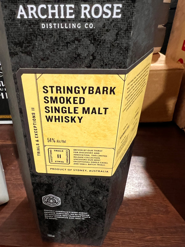 Archie Rose Stringybark Smoked Single Malt Whisky