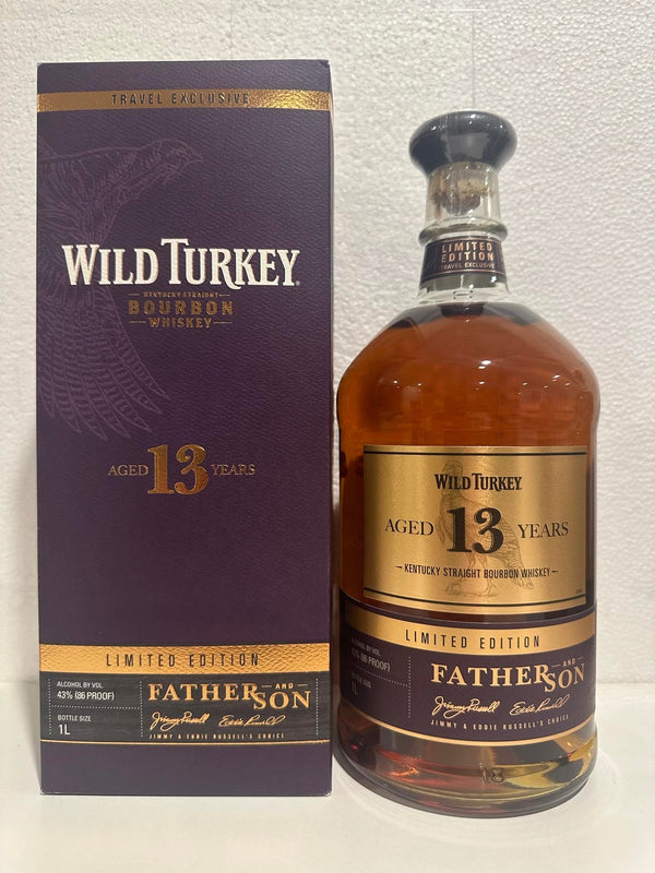 Wild Turkey 13yo Father & Son Limited Edition 43% ABV 1 Litre