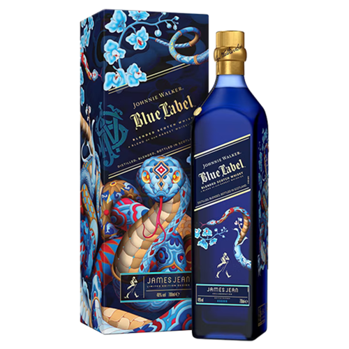 Johnnie Walker Blue Label Year of the Snake Blended Scotch Whisky 40% ABV 750ml