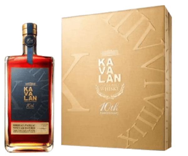 Kavalan 10th Anniversary Presentation Pack including 2 Glasses