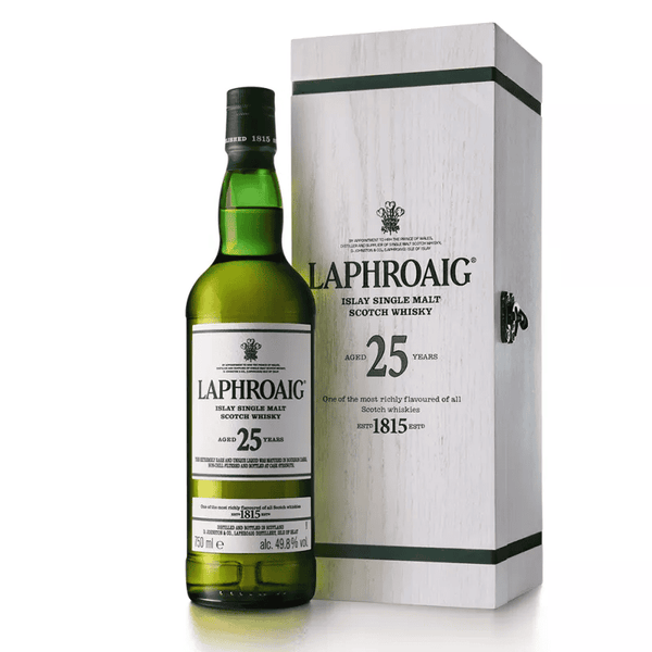 Laphroaig 25 Year Old Cask Strength Single Malt Scotch Whisky 49.8% ABV 700ml - 2020 Release