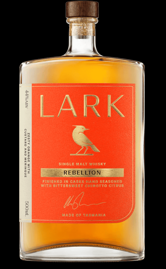 Lark Rebellion Single Malt Australian Whisky 44% ABV 500ml