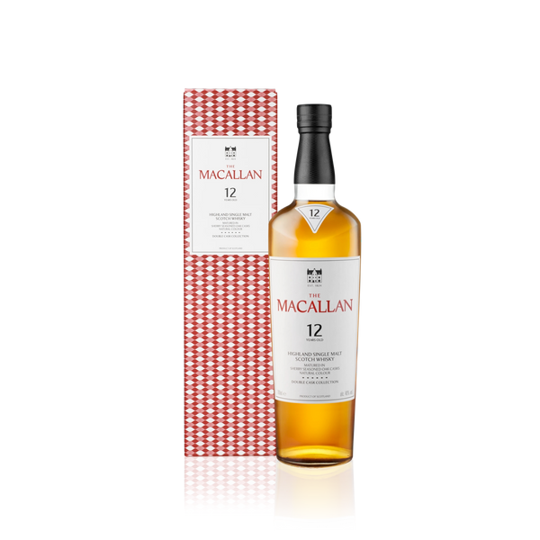 The Macallan 12 Year Old Double Cask Single Malt Whisky 40% ABV 700ml - New Label
