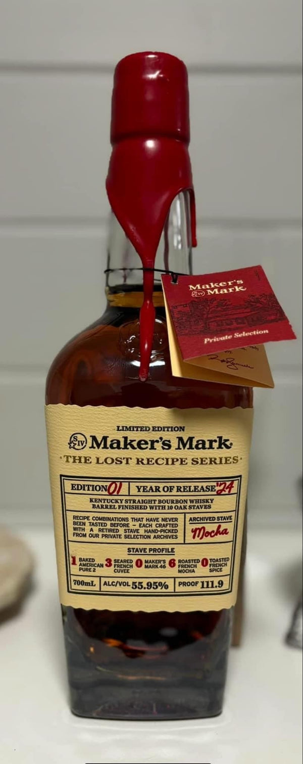 Makers Mark The Lost Recipe Series Bourbon Edition 1 2024 55.95% ABV