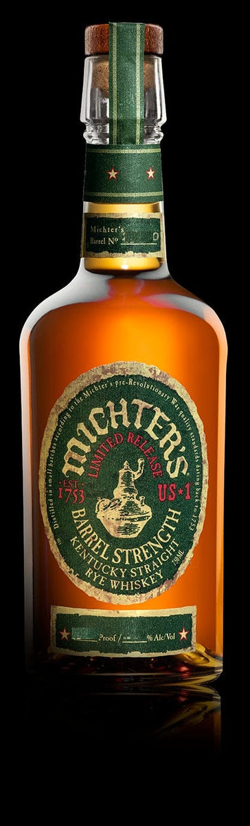 Michters US1 Barrel Strength Rye Whiskey – Uisuki.com.au