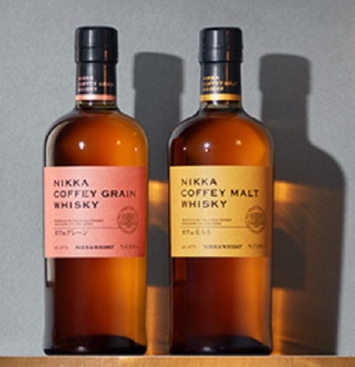 Nikka Coffey Grain & Coffey Malt Japanese Whisky (2 x 700ml)
