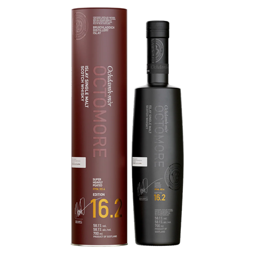 Bruichladdich Octomore 16.2 Single Malt Whisky 58.1% ABv 700ml