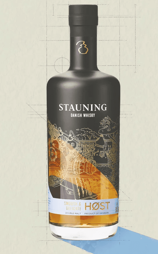 Stauning HOST Danish Double Malt Whisky 40.5% ABV 700ml