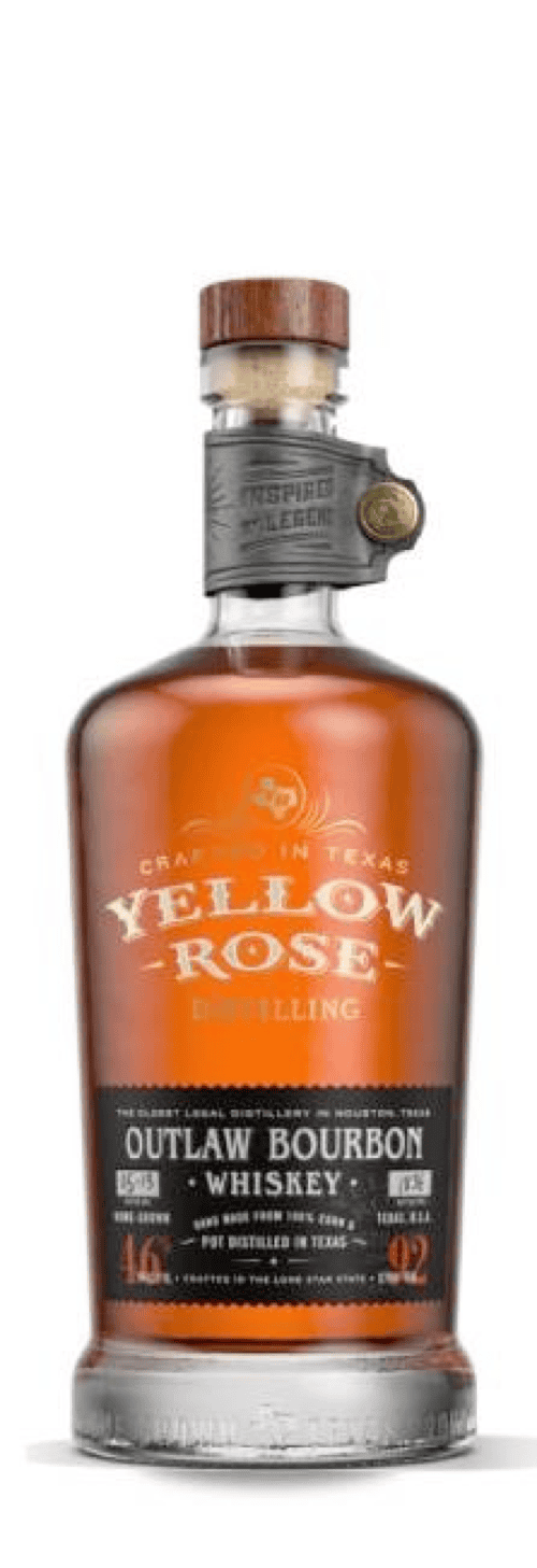 Yellow Rose Outlaw Bourbon 46% ABV