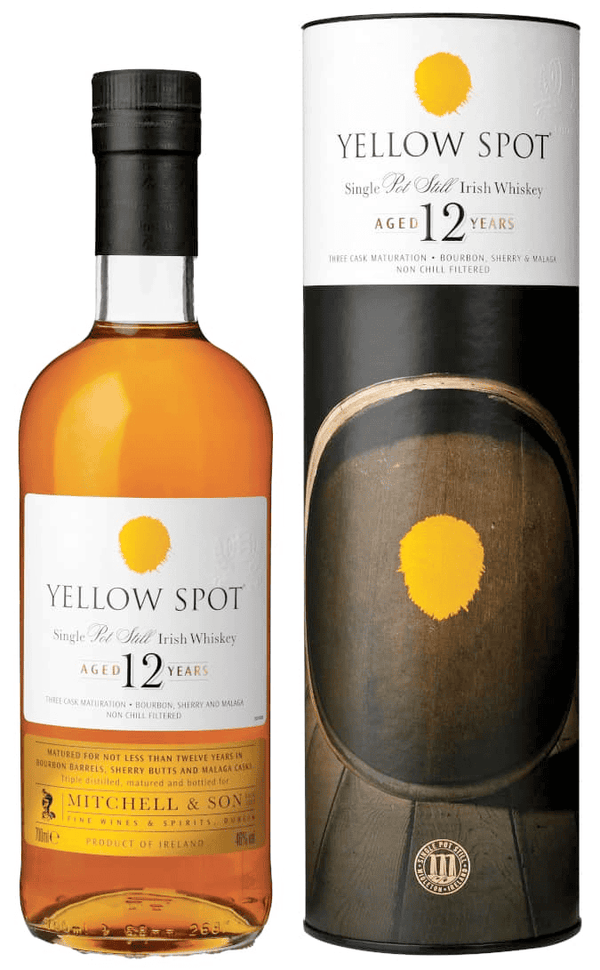 Yellow Spot 12yo Single Pot Still Irish Whiskey 46% ABV 700ml