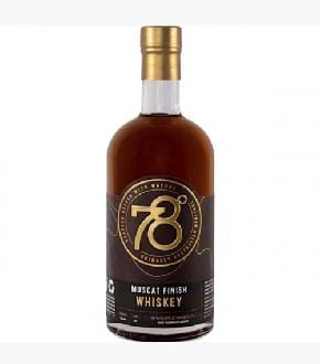 78 Degrees Muscat Finish Australian Whiskey 700ml 44% ABV