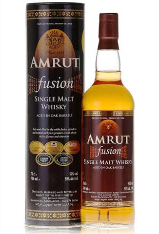Amrut Fusion Single Malt Indian Whisky 50% ABV  (700ml)