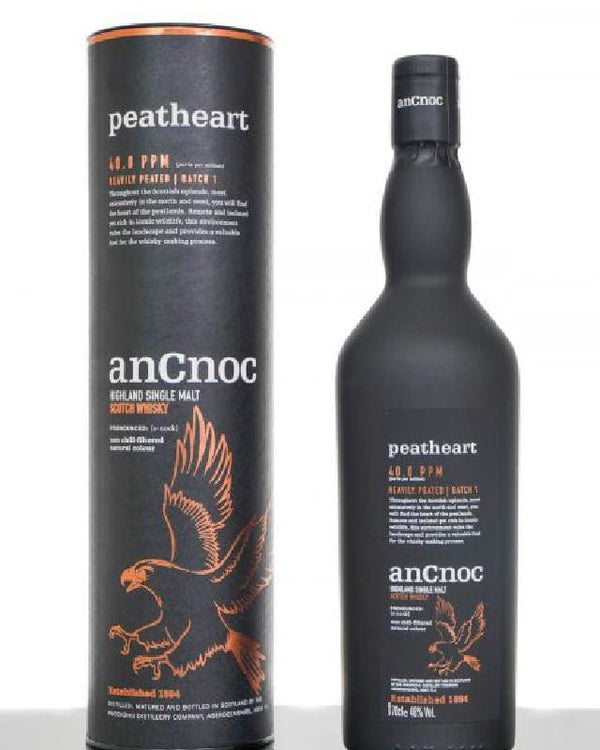 AnCnoc Peatheart Single Malt Scotch Whisky (700ml)