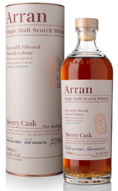 Arran Sherry Cask 'The Bodega' Single Malt Scotch Whisky 55.8% ABV 700ml