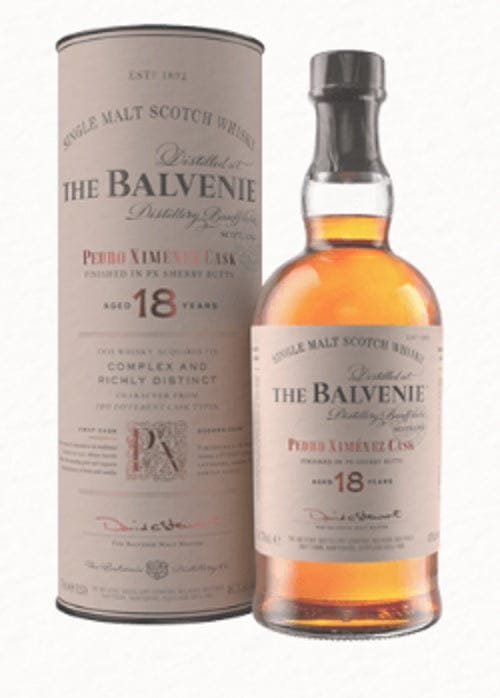 The Balvenie 18yo Pedro Ximenez 48% ABV 700ml