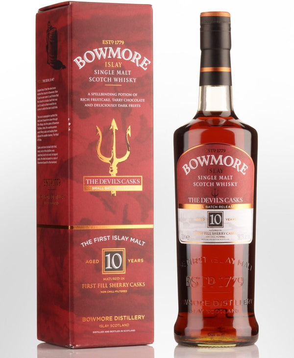 Bowmore 10 Year Old Devil's Casks II 56.3% ABV 700ml