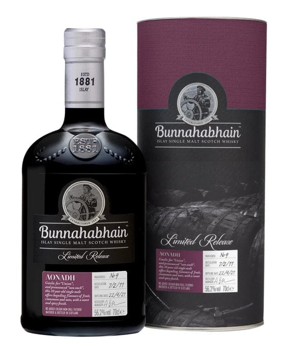 Bunnahabhain 2011 Aonadh 10 Year Old Single Malt Whisky