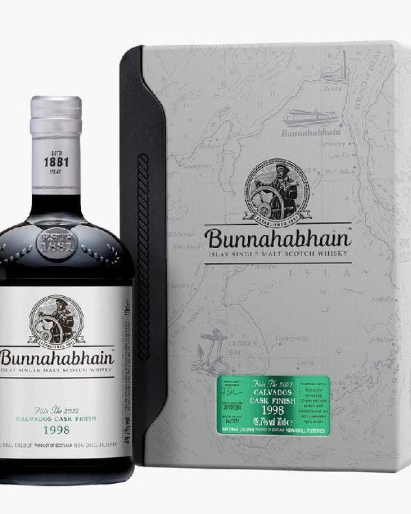Bunnahabhain Fèis Ìle 2022: 1998 Calvados Cask Finish Single Malt Scotch Whisky