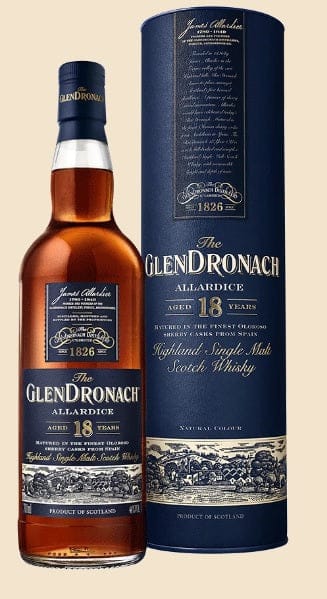 Glendronach Allardice 18 Year Old Single Malt Scotch Whisky (700ml)