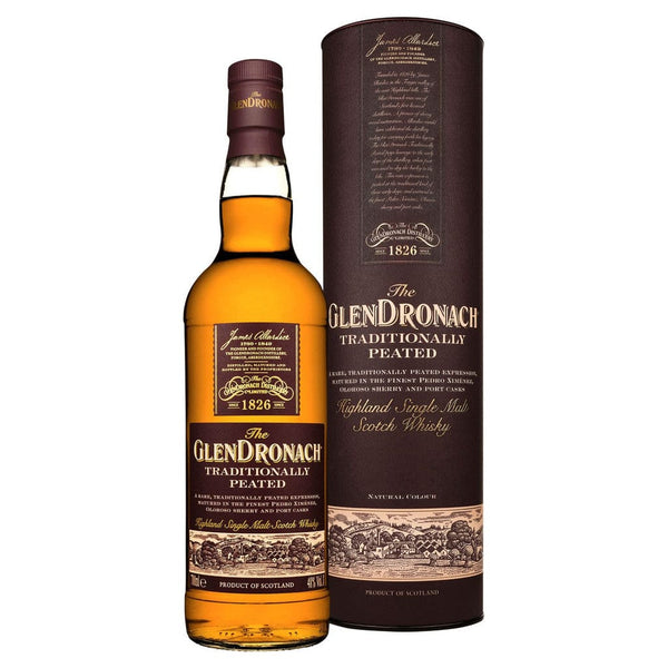 Glendronach Traditionally Peated Single Malt Scotch Whisky 700ml (48% ABV)