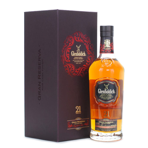 Glenfiddich 21 Year Old Gran Reserva Single Malt Scotch Whisky 40% ABV