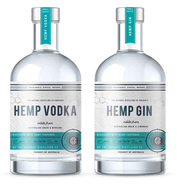Natural Distilling Co. Hemp Gin & Hemp Vodka