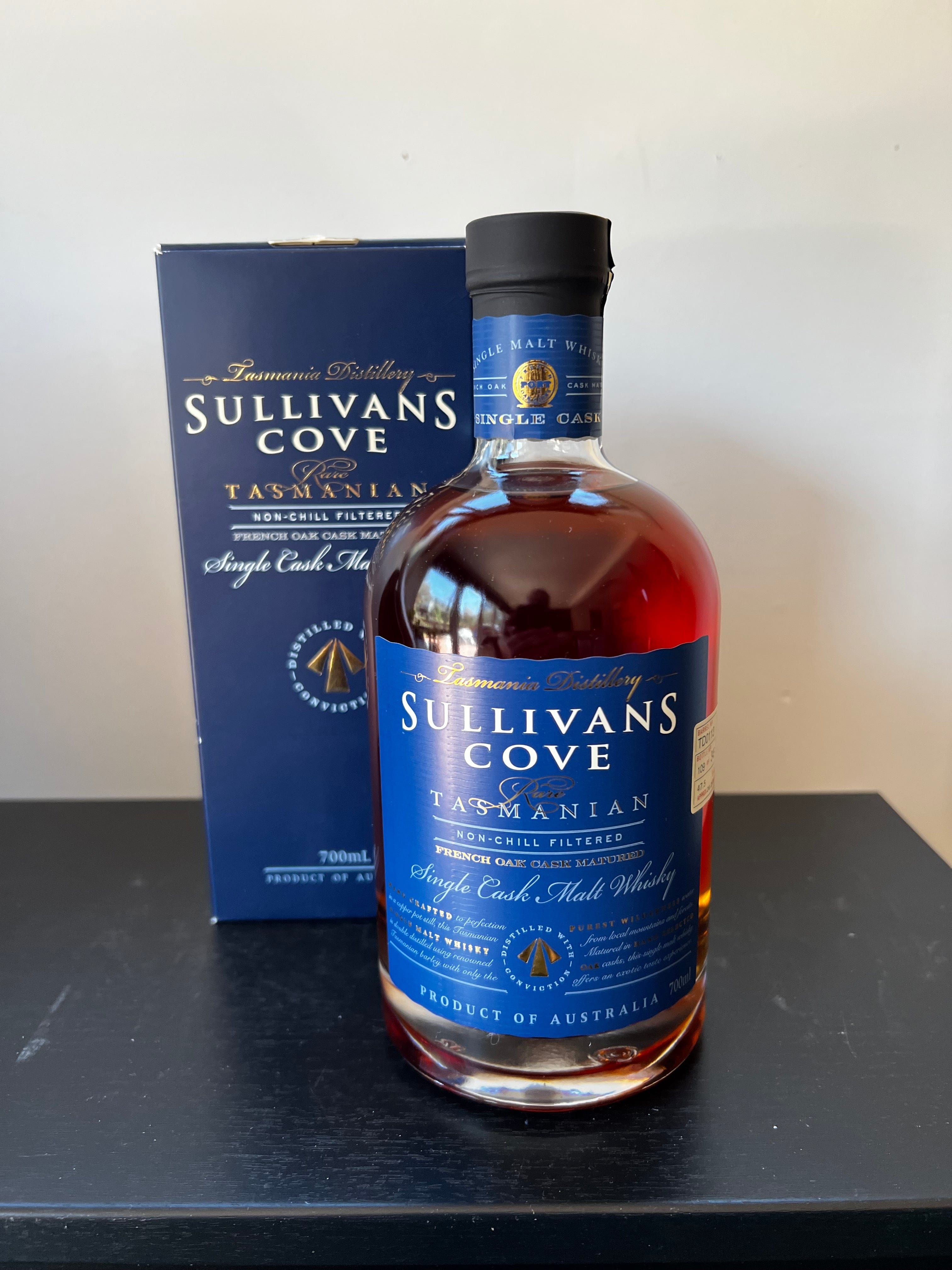 Sullivan's Cove French Oak Cask TD0113 47.5% ABV