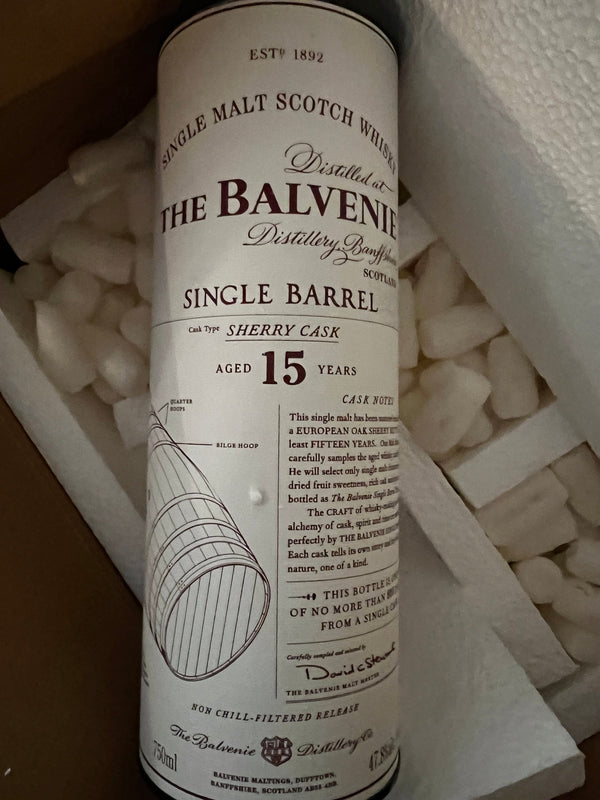 Balvenie 15 Single Barrel Sherry Cask