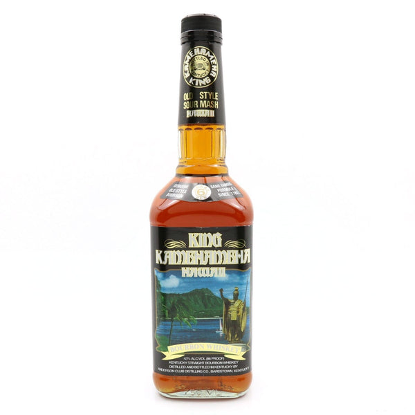 King Kamehameha Aged 6 Years Kentucky Straight Bourbon Vintage (Boxed) 750mL