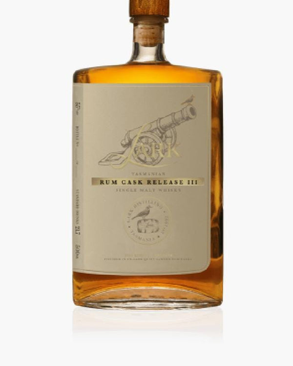 Lark Rum Cask III Release Single Malt Australian Whisky (500ml)