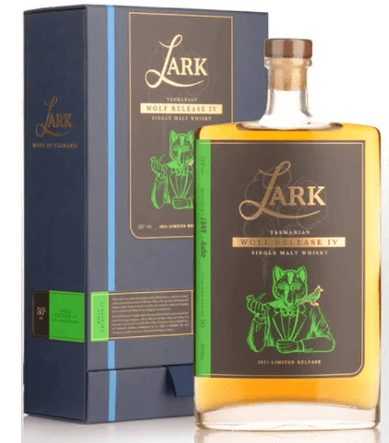 The Lark Distillery Wolf Fourth Release Cask Strength Single Malt Whisky (500ml) 50% ABV